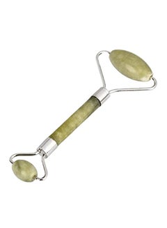 Jade Facial Roller Massager Green/Silver