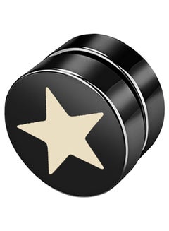 Titanium Round Magnetic Clip On Earrings