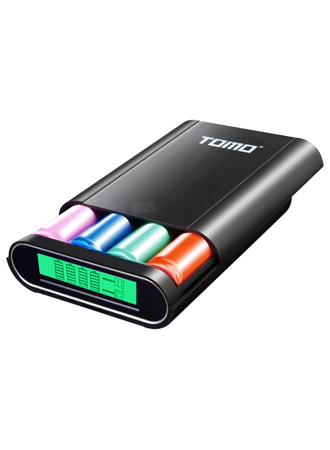 تومو باور بنك ذكي بشاشة عرض LCD طراز M4 أسود - Image 2