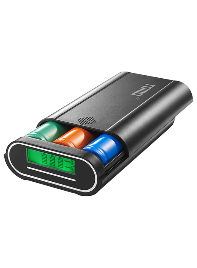 تومو باور بنك ذكي بشاشة LCD طراز M3 أسود - Image 2