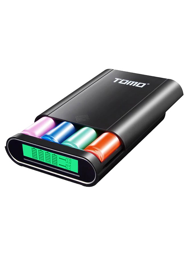 TOMO T4 Intelligent LCD Display Power Bank Black - Image 2