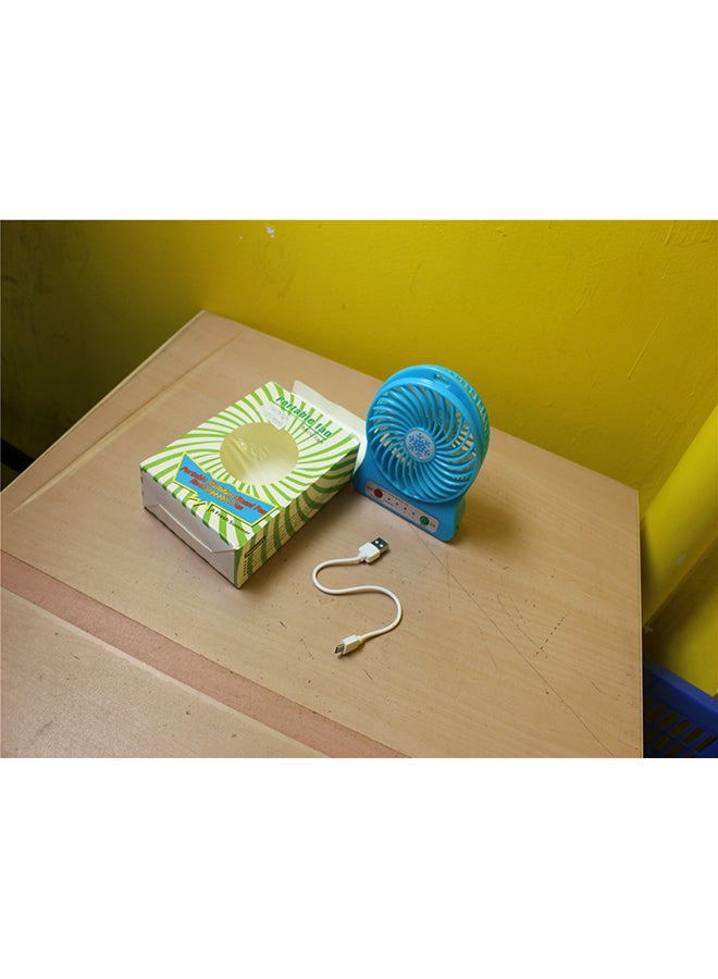 Cooling 3-Speed W/Light Mini Fan Blue  - Image 4