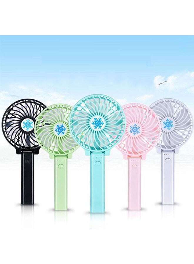 Generic Foldable Three Mode Mini Fan Green  - Image 2