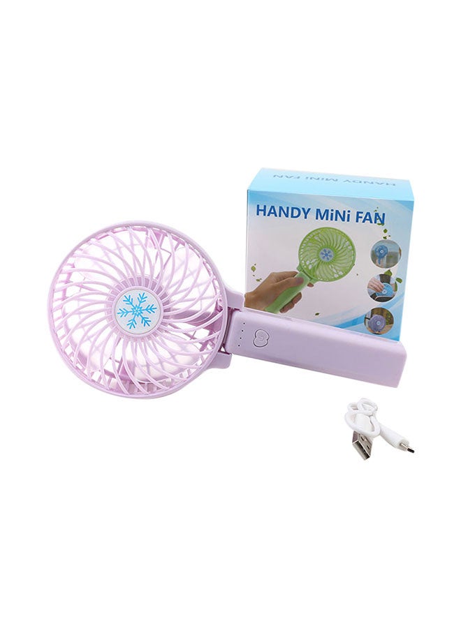 Foldable Three Mode Mini Fan White - Image 5