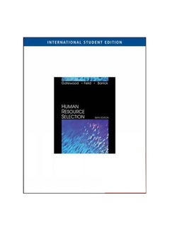 Human Resource Selection Paperback English by Hubert S. Feild - 39156 