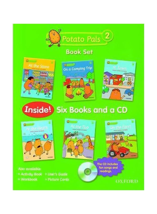 Potato Pals 2: Book Set With Audio CD Audiobook English by Patrick Jackson - 38657 