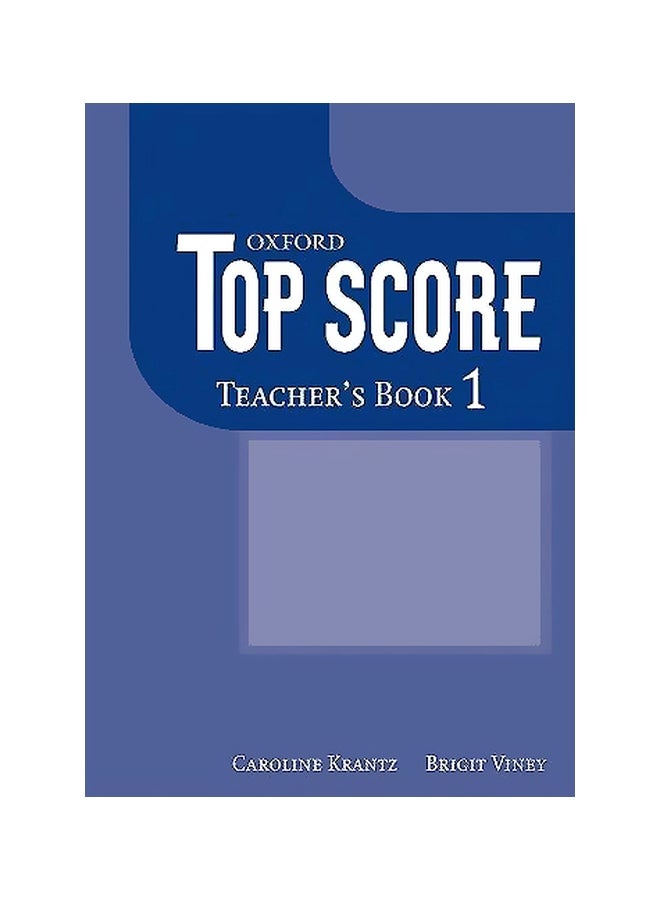 Top Score Teacher's Book 1 Paperback English by Michael Duckworth - 39198 