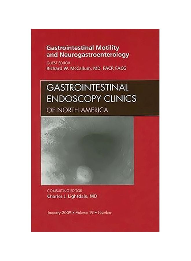 Gastrointestinal Motility And Neurogastroenterology Hardcover English by Richard W. McCallum - 39891