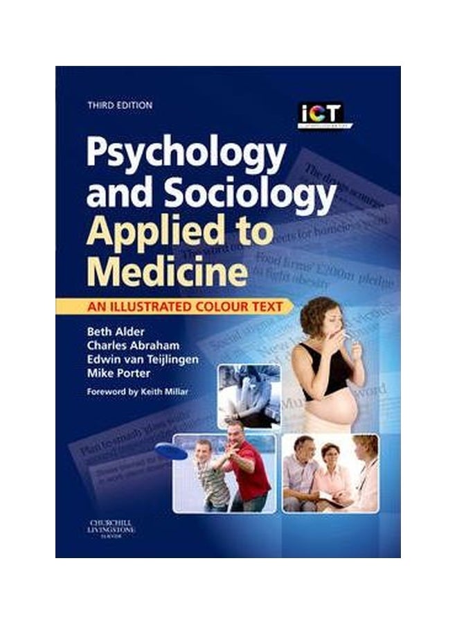Psychology And Sociology Applied To Medicine: An Illustrated Colour Text Paperback English by Beth Alder - 39995 