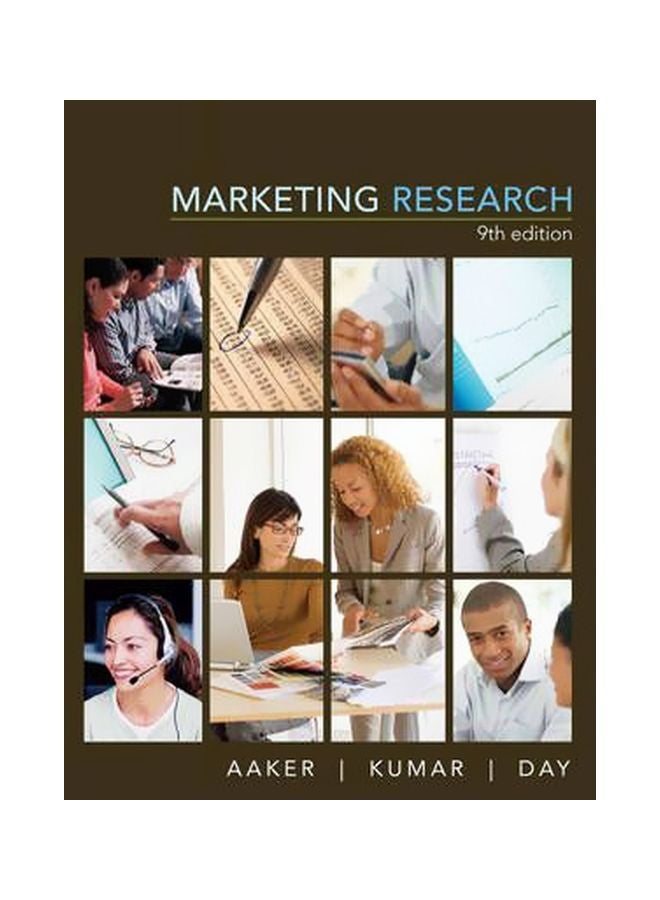 Marketing Research Hardcover English by David A. Aaker - 39115 