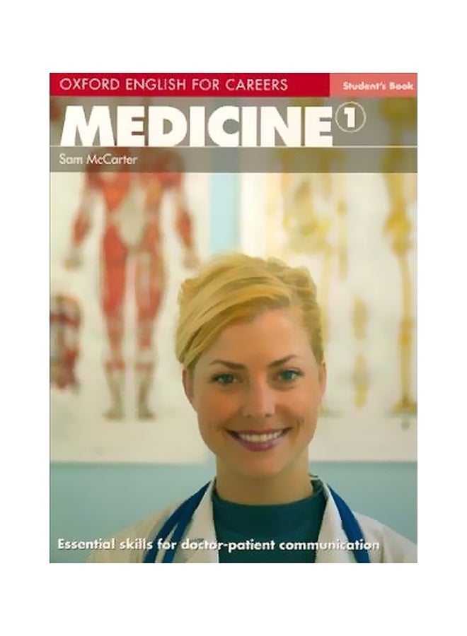 Oxford English For Careers Medicine 1 Paperback English by Sam McCarter - 39958 