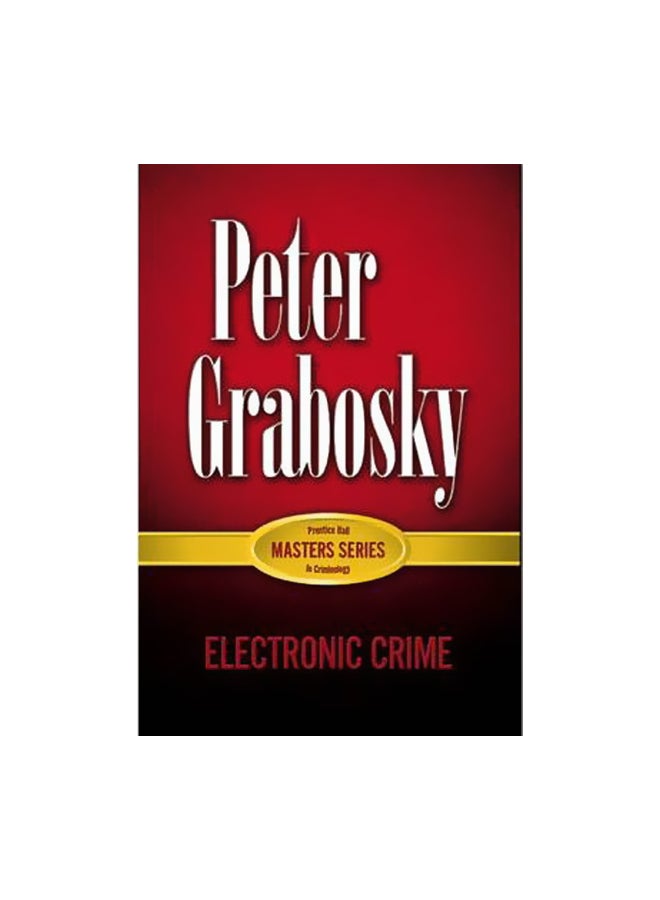 Electronic Crime Paperback English by Peter Grabosky - 38989 