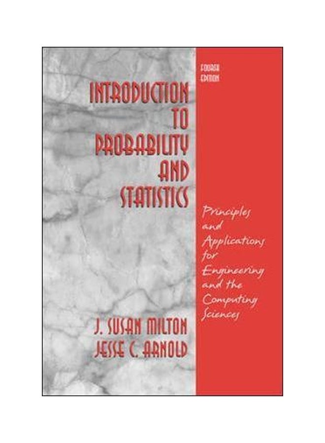 Introduction To Probability And Statistics paperback english - 37561 