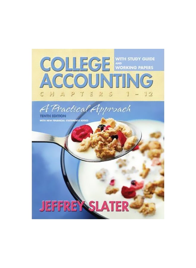 College Accounting Paperback English by Jeffrey Slater - 39042 