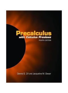 Precalculus With Calculus Previews Hardcover English by Dennis G. Zill - 39021 