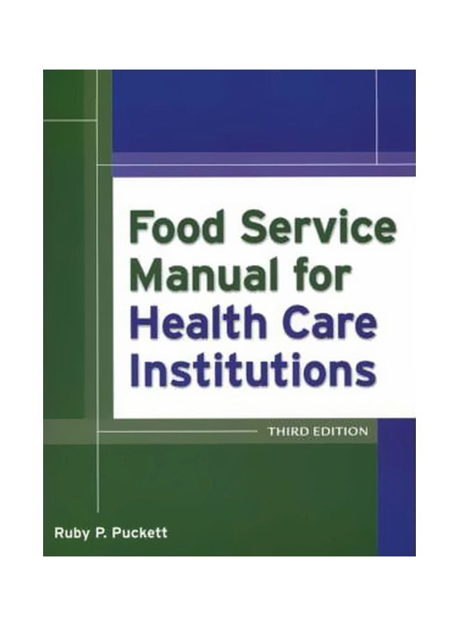 Food Service Manual for Health Care Institutions Paperback English by Ruby Parker Puckett - 38323