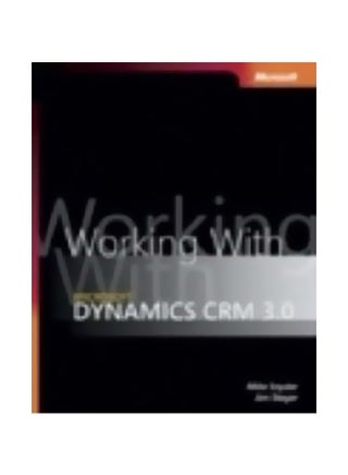 Working With Microsoft Dynamics Crm 3.0 Paperback English by Jim Steger - 38819 - v1560339053/N26590012A_1
