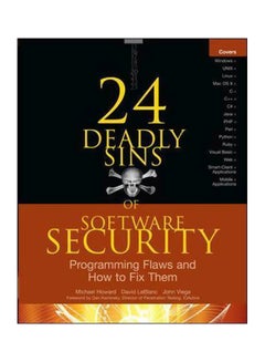 24 Deadly Sins Of Software Security Paperback English by Michael Howard - 30-Oct-09