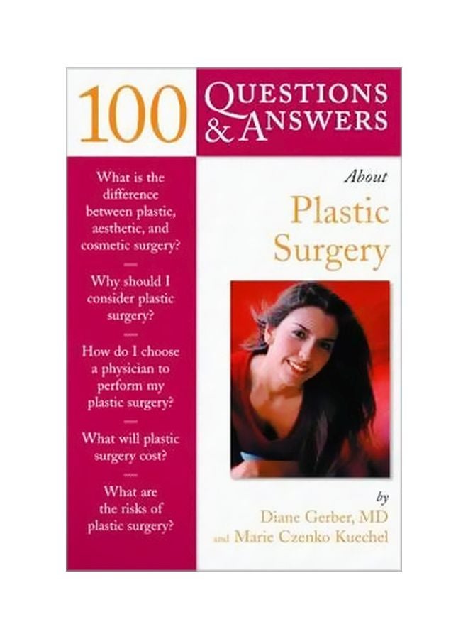 100 Questions And Answers About Plastic Surgery Paperback English by Diane Gerber - 38260