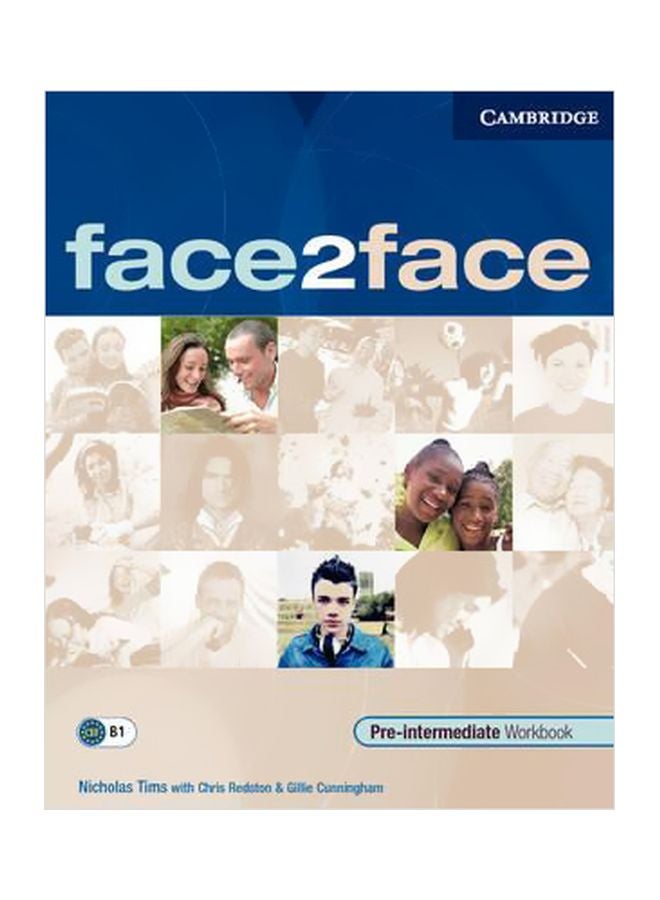 Face2face Pre-intermediate Workbook Paperback English by Nicholas Tims - 40179