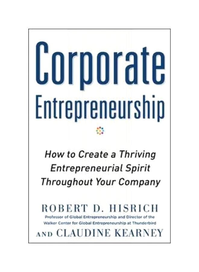 Corporate Entrepreneurship Hardcover English by Robert A. Hisrich - 1-Oct-11 