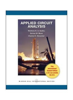 Applied Circuit Analysis Paperback English by Matthew Sadiku - 2/16/2012 
