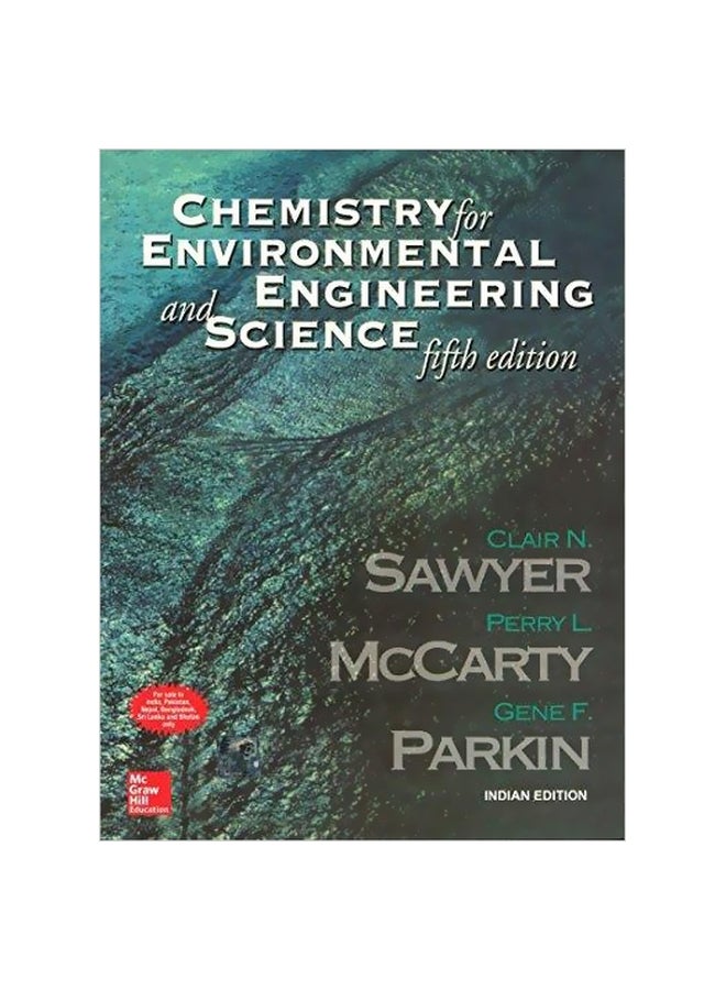 Chemistry For Environmental Engineering And Science Paperback English by Clair N Sawyer - 2/17/2003 
