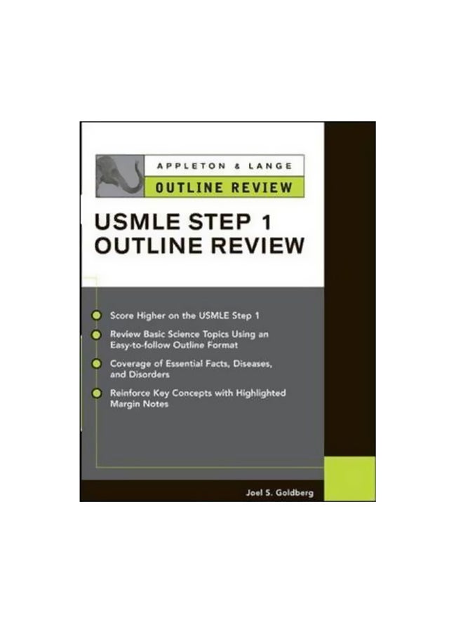 Usmle Step 1: Outline Review Paperback English by Joel S. Goldberg - 1-Oct-03 