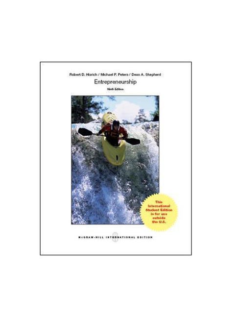 Entrepreneurship Paperback English by Michael P. Peters - 10-Apr-13