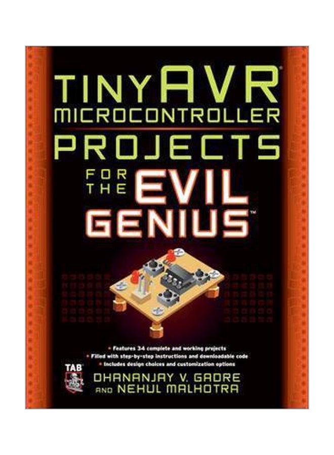 Tinyavr Microcontroller Projects For The Evil Genius paperback english - 7-Mar-11 
