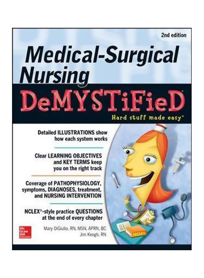 Medical-Surgical Nursing Demystified Paperback English by Mary Digiulio - 19-Nov-13 