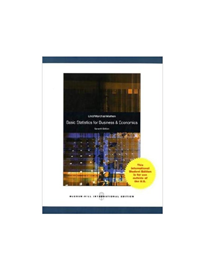 Ise Basic Statistics For Business And Economics Paperback English by Douglas A. Lind - 1-Feb-10 