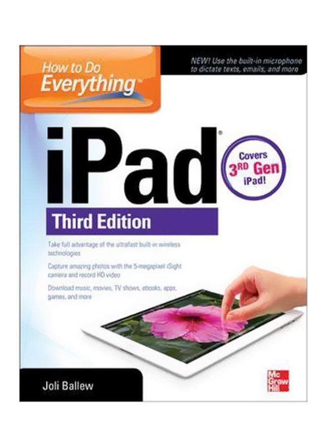 How To Do Everything: Ipad Paperback English by Joli Ballew - 6-Aug-12 