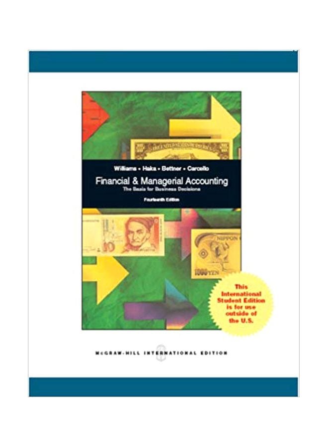 Financial And Managerial Accounting Paperback English by Jan R. Williams - 1-Oct-06 