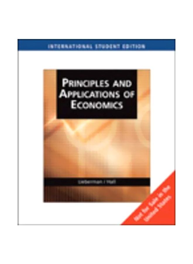 Principles And Applications Of Economics Paperback English by Marc Lieberman - 12-Sep-08 