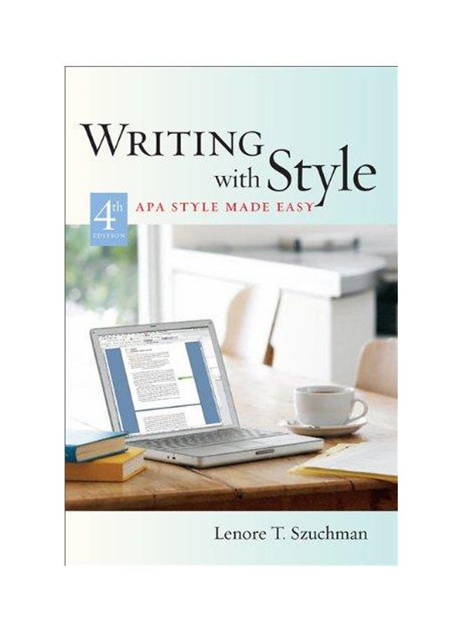 Writing With Style:Apa Style Made Easy Paperback English by Lenore Szuchman - 26-Apr-07