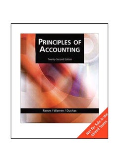 Principles Of Accounting Paperback English by James M. Reeve - 17-Feb-07