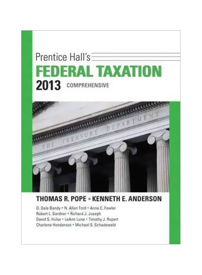 Prentice Hall's Federal Taxation 2013 Comprehensive Hardcover English by Kenneth E. Anderson - 13 April 2012 