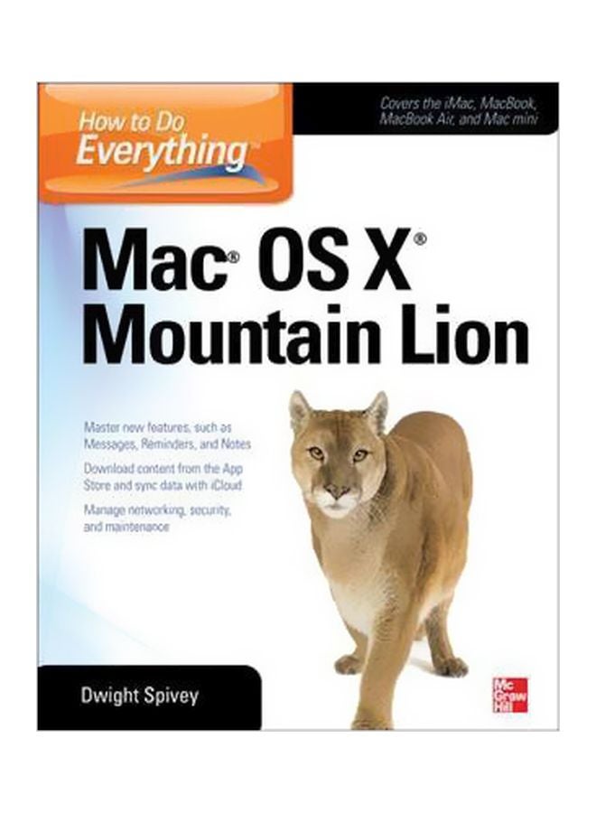 How To Do Everything Mac Os X Mountain Lion paperback english - 28-Jan-13 
