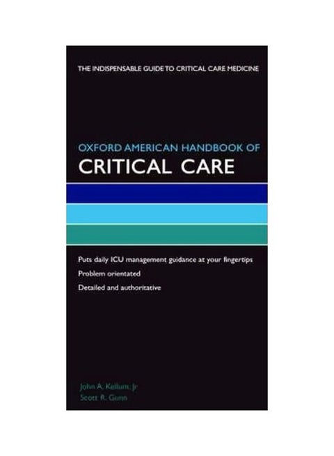 Oxford American Handbook Of Critical Care Paperback English by John Kellum - 39417