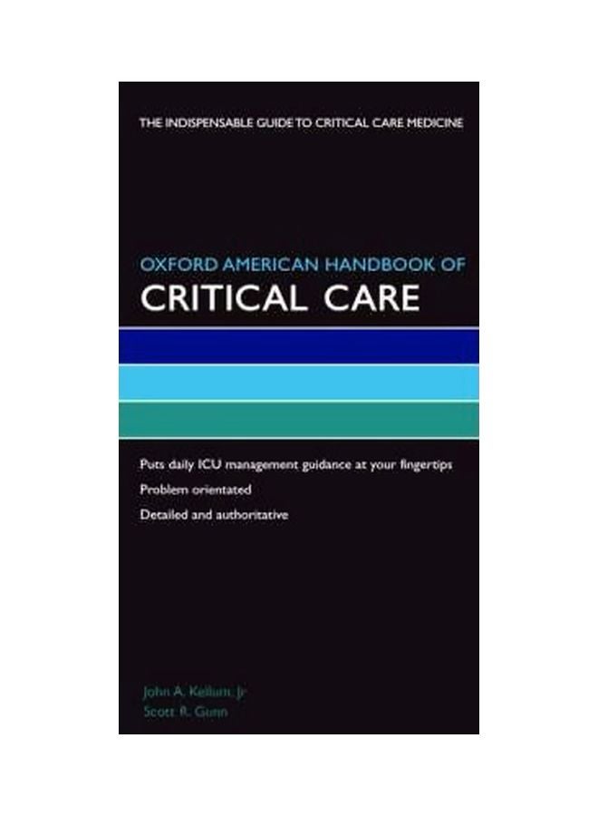 Oxford American Handbook Of Critical Care Paperback English by John Kellum - 39417