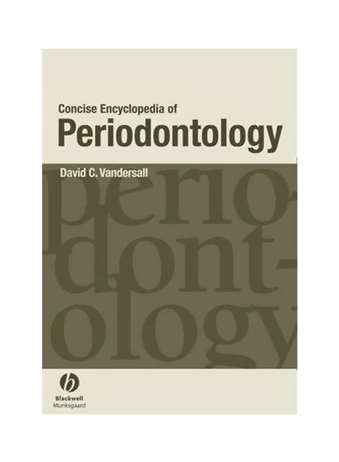Concise Encyclopaedia Of Periodontology Paperback English by David C. Vandersall - 30-Jan-07 
