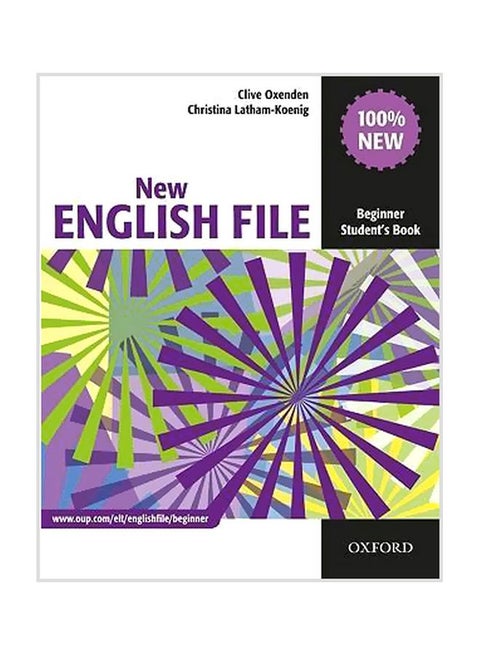 New English File: Beginner: Student's Book Paperback English by Clive Oxenden - 39941
