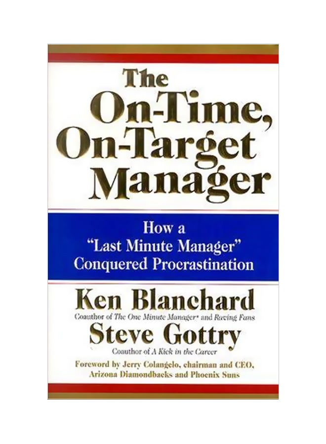 The On-time, On-target Manager hardcover english - 06-Jan-04 