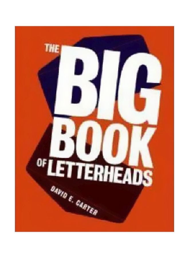 The Big Book Of Letterheads Hardcover English by David E. Carter - 21 Sep 2007