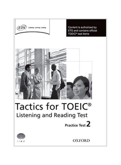 Tactics For Toeic Listening And Reading Test : Practice Test 2 paperback english - 39601