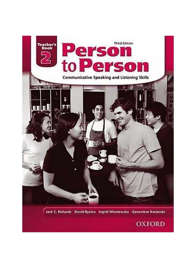Person To Person: Level 2 Teacher's Book Paperback English by Jack Richards - 06-Nov-05