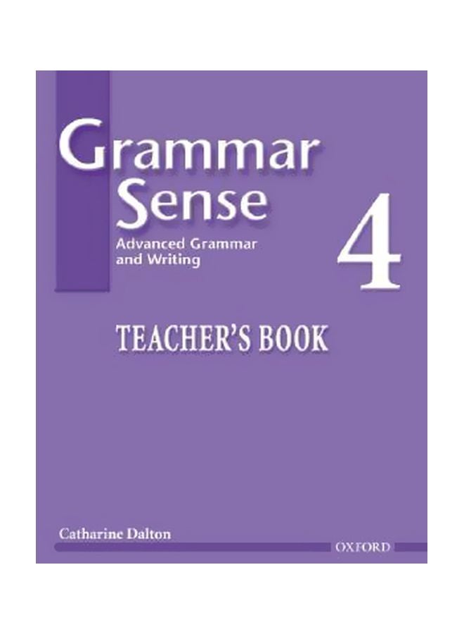 Grammar Sense 4:Teachers Book paperback english - 12-Jul-07 