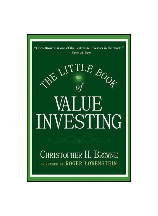 The Little Book Of Value Investing Hardcover English by Christopher H. Browne - 01-Oct-06 