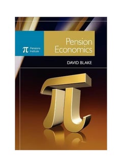Pension Economics Hardcover English by David Blake - 13-Dec-06 